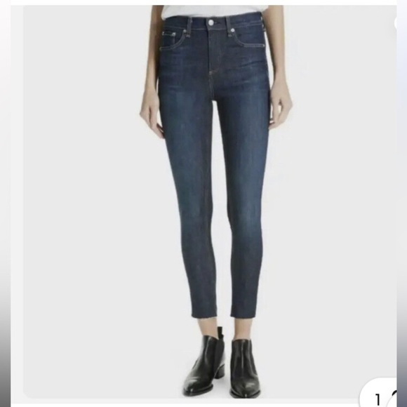 Rag & Bone 10in Ankle Skinny Jeans Size 26 - Picture 1 of 9